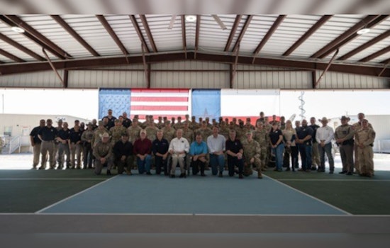 Texas Governor Abbott and Fellow Leaders Serve Thanksgiving Meals to Honor Operation Lone Star Service Members