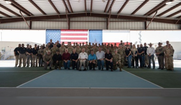 Texas Governor Abbott and Fellow Leaders Serve Thanksgiving Meals to Honor Operation Lone Star Service Members