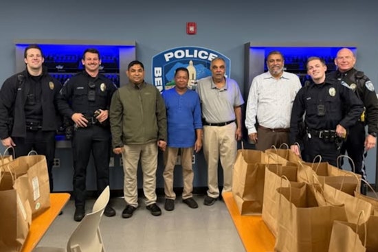 The Spice Rack Serves Thanksgiving Gratitude to Bensalem Police, Cementing Community Ties