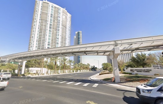 Three Hospitalized After Traffic Collision Near Las Vegas Strip Paradise Road Closed for Investigation