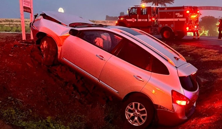 Three Injured in Single-Vehicle Accident on Old Sonoma Highway in Napa, Mass Casualty Incident Declared