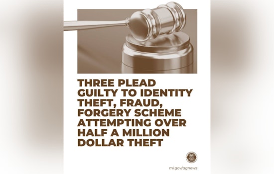 Three Men Plead Guilty to Identity Theft and Fraud, Admit to Defrauding Michigan of Over $500K