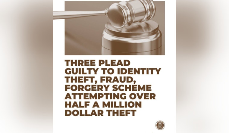 Three Men Plead Guilty to Identity Theft and Fraud, Admit to Defrauding Michigan of Over $500K