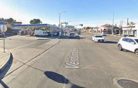 Traffic Incident Triggers Geyser that Collapses Canopy at Tarzana Gas Station; No Injuries Reported