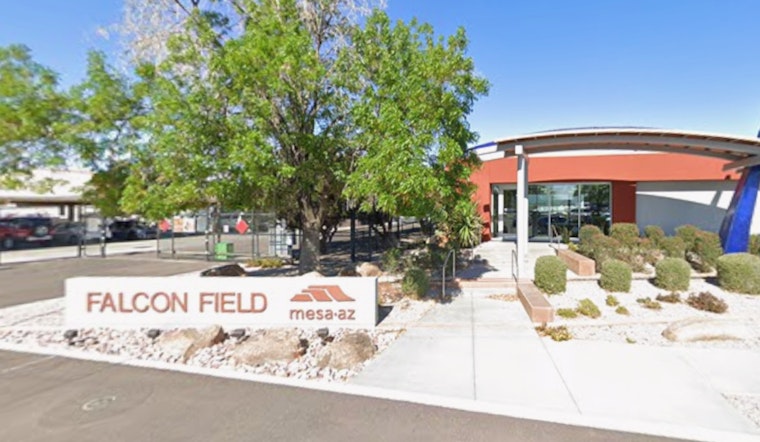 Training Plane from CAE Aviation Academy Makes Forced Landing Near Mesa's Falcon Field; No Injuries Reported