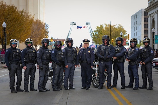 Tulsa Honors Service Members with 107th Annual Veterans Day Parade, Police Department Joins in Downtown Celebration
