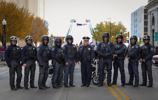 Tulsa Honors Service Members with 107th Annual Veterans Day Parade, Police Department Joins in Downtown Celebration