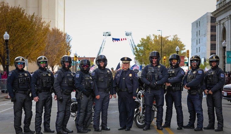 Tulsa Honors Service Members with 107th Annual Veterans Day Parade, Police Department Joins in Downtown Celebration