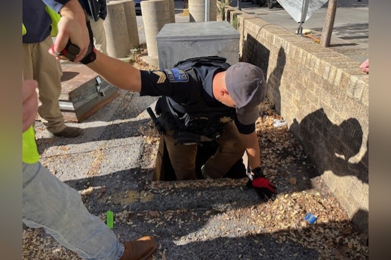 Tulsa Police Assists City to Safely Clear and Seal Underground Area Amid Public Safety Concerns