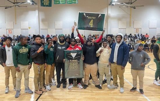 Tunica's Rosa Fort High Celebrates Christian Alexander's Under Armour All-American Honor
