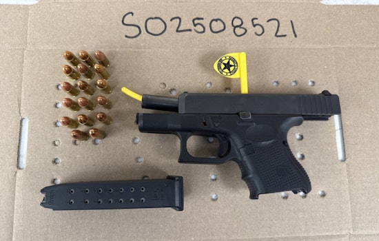 Union City Man Arrested with Stolen Firearm and High-Capacity Magazine During San Mateo County Traffic Stop