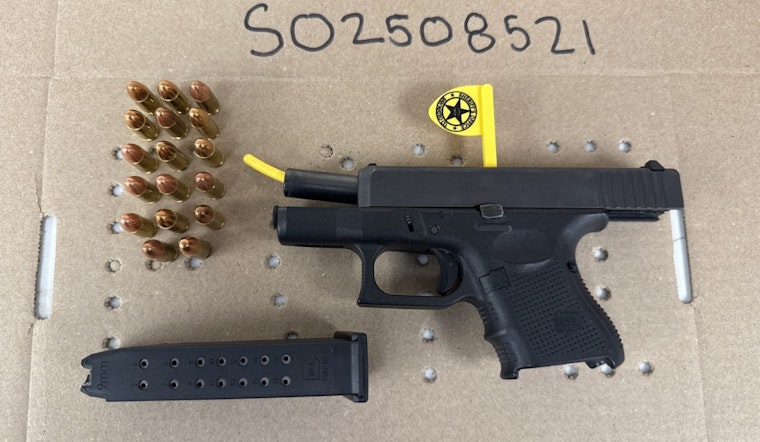 Union City Man Arrested with Stolen Firearm and High-Capacity Magazine During San Mateo County Traffic Stop