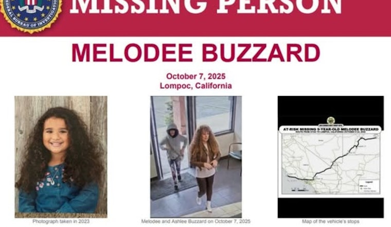 URGENT PLEA for Info on Missing At-Risk Cali Girl: Suspected Route Through AZ to NE