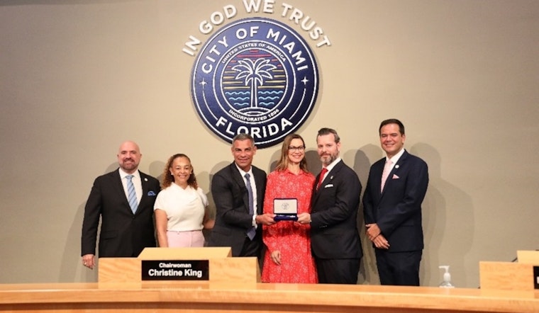 U.S. Attorney Jason A. Reding Quiñones Honored with Key to City of Miami for 22 Years of Service