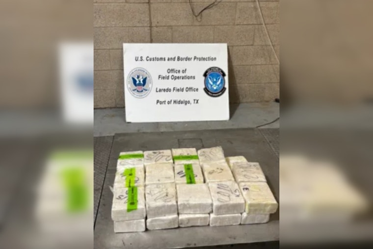 U.S. Customs Officers Intercept Over $1 Million Worth of Meth at Pharr International Bridge