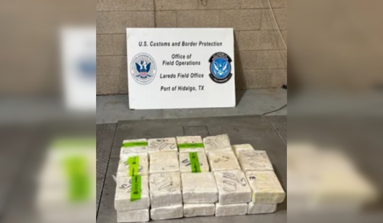 U.S. Customs Officers Intercept Over $1 Million Worth of Meth at Pharr International Bridge