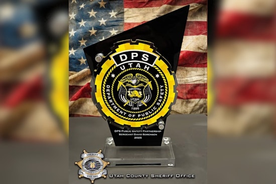 Utah County Sergeant Honored for Key Role in Enhancing School Security Through Guardian Program