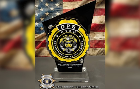 Utah County Sergeant Honored for Key Role in Enhancing School Security Through Guardian Program