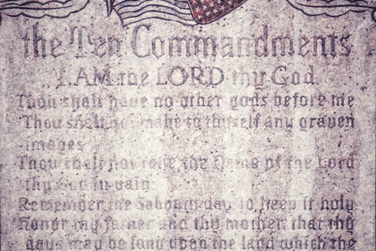 Valley Classroom Clash As McAllen Schools Yank Ten Commandments