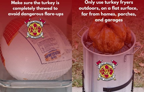 Valley Regional Fire Authority Offers Crucial Safety Tips for Turkey Frying This Thanksgiving Season