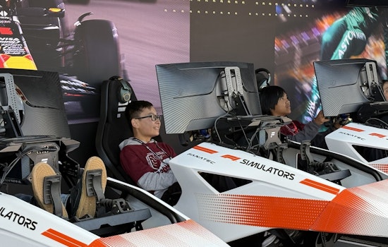 Vegas Middle Schoolers Trade Classrooms For F1 Fast Lane In Paddock Takeover