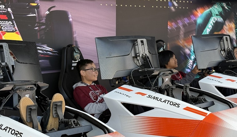 Vegas Middle Schoolers Trade Classrooms For F1 Fast Lane In Paddock Takeover