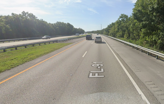 Vehicle Fire Causes Traffic Standstill on Florida's Turnpike Near Kenansville