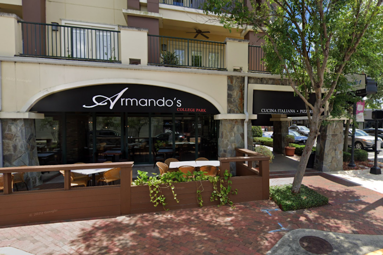 Vesuvio Rises from Armando's Ashes in College Park with Promise of Affordable Italian Dining