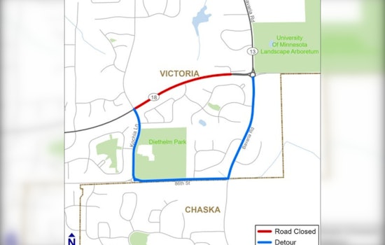 Victoria Drivers Alert: Highway 18 Westbound Closure for New Fire Station Sewer Work