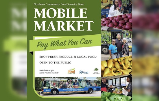 Wake Forest's Ripe for Revival Mobile Market Offers Fresh Groceries and Health Services in Holiday Schedule Update