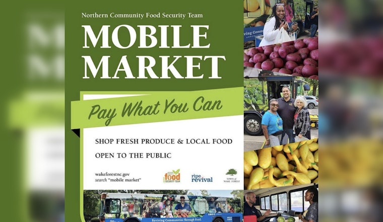 Wake Forest's Ripe for Revival Mobile Market Offers Fresh Groceries and Health Services in Holiday Schedule Update