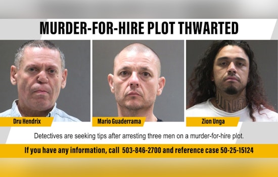 Washington County Detectives Uncover Murder-for-Hire Scheme, Arrest Three Men and Seize Arsenal and Cash