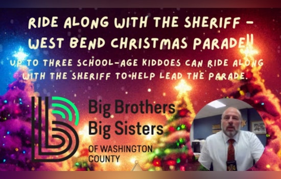 Washington County Sheriff Offers Kids a Ride in Parade Squad Car to Benefit Big Brothers Big Sisters