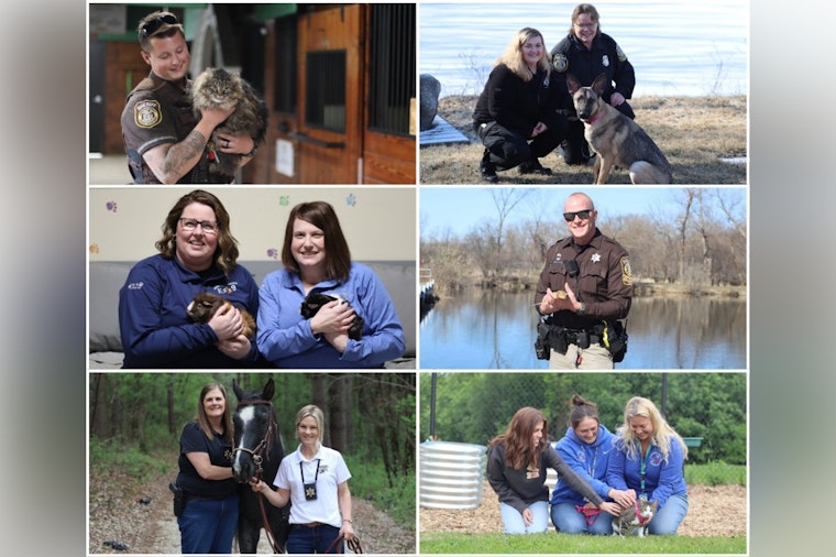 Waukesha Sheriff's Department & HAWS Unveil 2026 Charity Calendar Featuring Adoptable Pets and Local Heroes