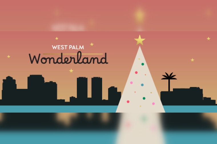 West Palm Beach Sparkles with 'West Palm Wonderland' and Sandi the Sand Tree for Holiday in Paradise Celebration