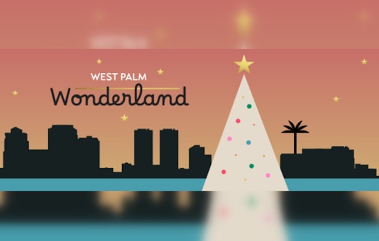 West Palm Beach Sparkles with 'West Palm Wonderland' and Sandi the Sand Tree for Holiday in Paradise Celebration