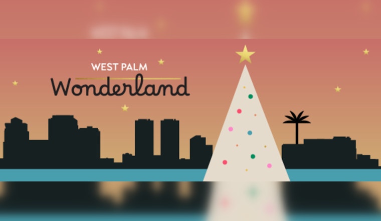 West Palm Beach Sparkles with 'West Palm Wonderland' and Sandi the Sand Tree for Holiday in Paradise Celebration