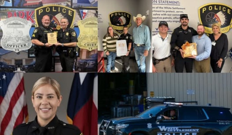 White Settlement Police Officers Honored for Active Shooter Training Contributions; Traffic Safety and Community Engagement Prioritized Ahead of Thanksgiving