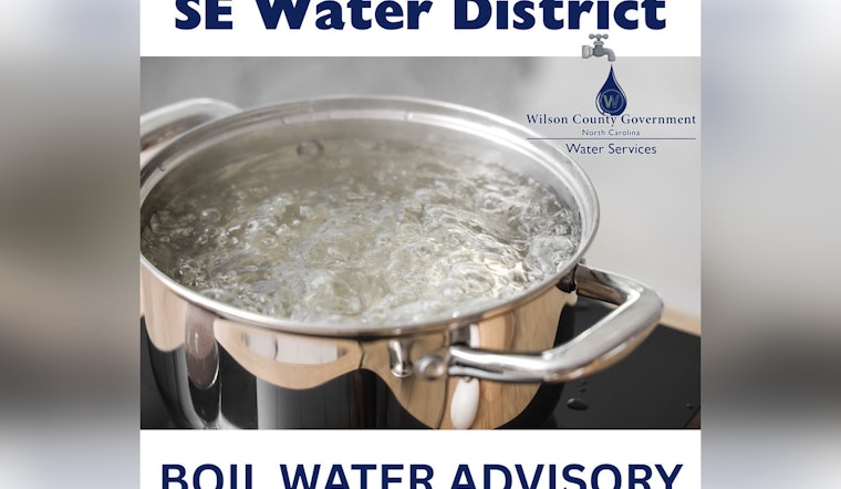 Wilson County Issues Boil Water Advisory Amid Water Main Break in Southeast District