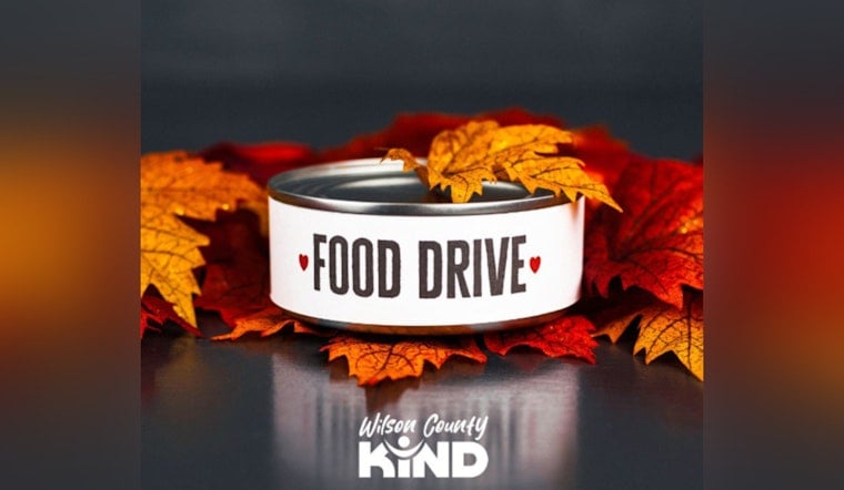 Wilson County Mayor's Office Launches Food Drive to Aid Local Families in Need