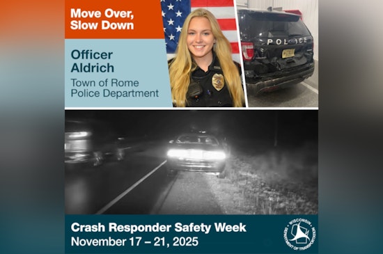Wisconsin Spotlights Responder Safety and Urges Drivers to Heed 'Move Over' Law During Crash Responder Safety Week