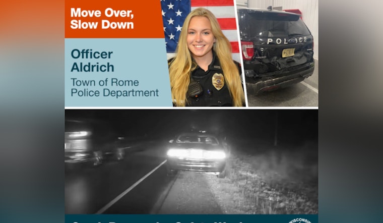 Wisconsin Spotlights Responder Safety and Urges Drivers to Heed 'Move Over' Law During Crash Responder Safety Week