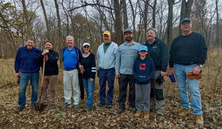 Worthington AM Rotary and City Government Team Up to Plant 35 Trees for Local Parks