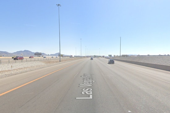 Wrong-Way Driver Dies in Collision on North Las Vegas Freeway Interchange