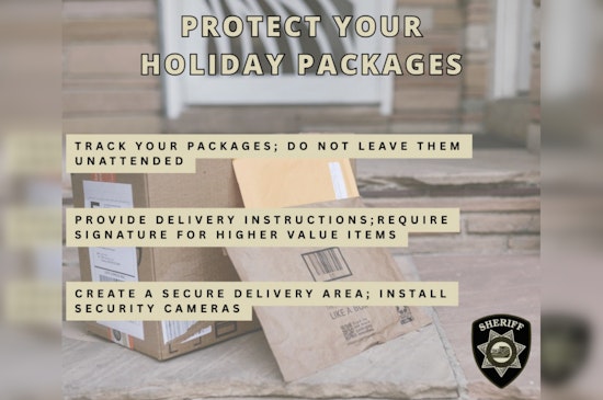 Yamhill County Sheriff's Office Shares Tips to Prevent Post-Shopping Season Package Thefts