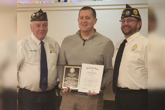 Ozaukee County Sheriff's Office Celebrates Corporal Michael Schmidt as Law Enforcement Officer of the Year