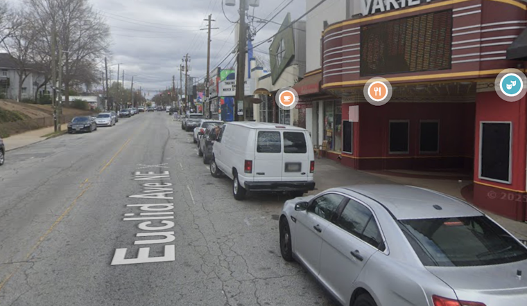 Vehicle Ploughs into Atlanta's Little Five Points Sidewalk; Driver In Handcuffs After Terrifying Incident