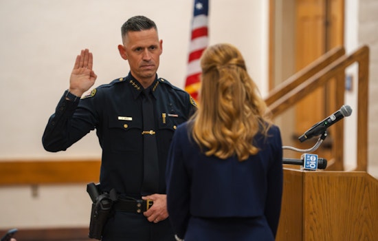 Adam Green Sworn In as New Police Chief in Folsom, Prioritizes Community-Focused Policing