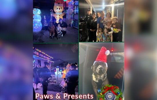 Adams County Sheriff's Deputies Spread Holiday Cheer with Gift-Giving Patrol in Partnership with Walmart Brighton