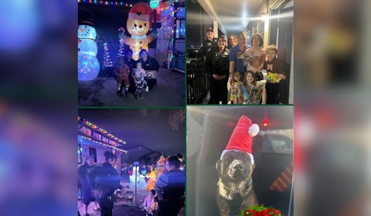 Adams County Sheriff's Deputies Spread Holiday Cheer with Gift-Giving Patrol in Partnership with Walmart Brighton